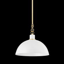Mitzi by Hudson Valley Lighting H769701S-AGB/GWH - Camille Pendant