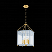 Mitzi by Hudson Valley Lighting H932704S-AGB/SAO - ROSALIE LANTERN