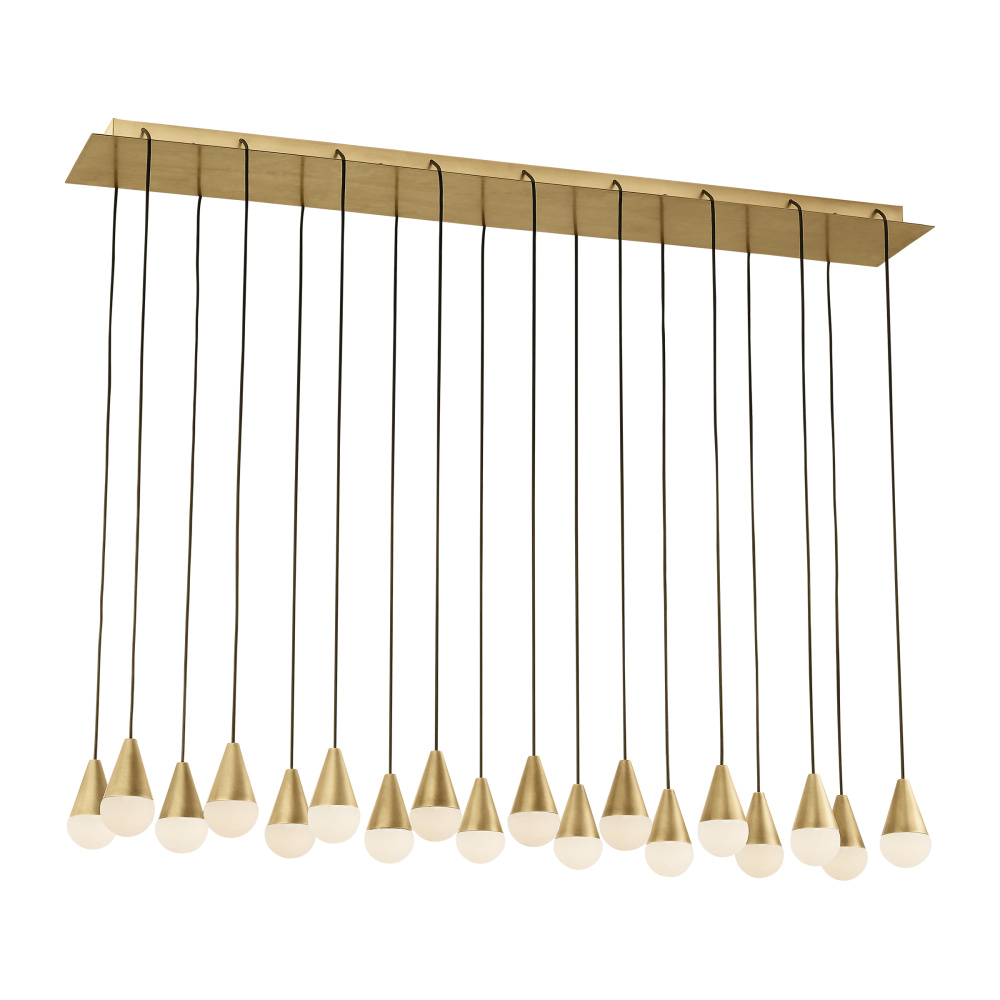 Cupola Alabaster 18 Light Chandelier