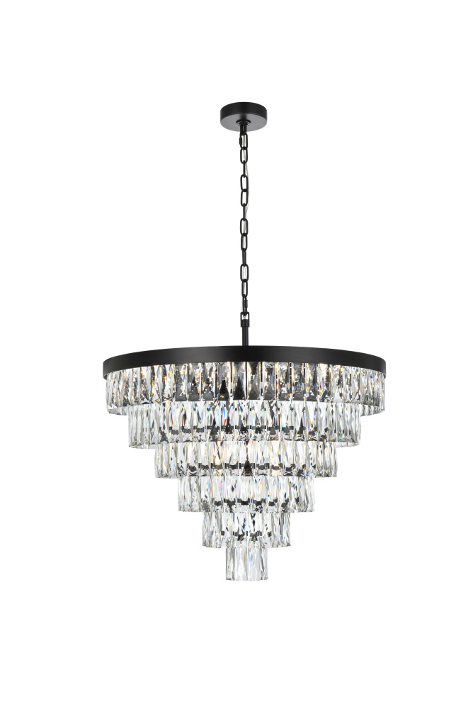 Pendant D27.5&#34;H20.5&#34;L13 Black