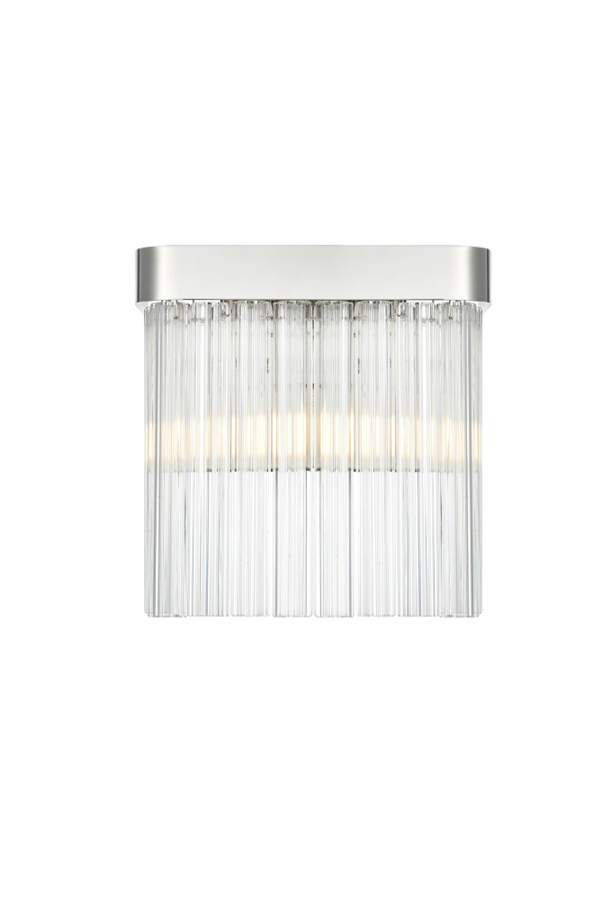 Wall Sconce W9&#34;S4.7&#34;H9&#34;L1 Chrome