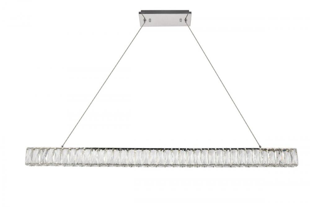 Monroe Integrated LED chip light Chrome Chandelier Clear Royal Cut Crystal