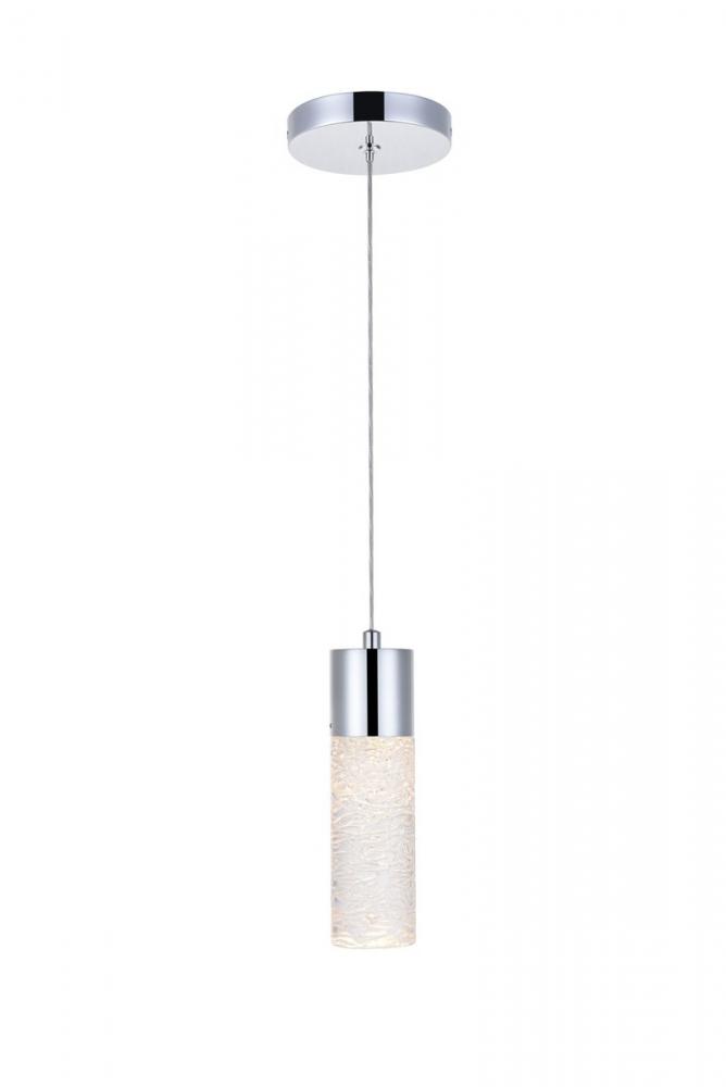 Constellation 1 light Chrome LED Pendant