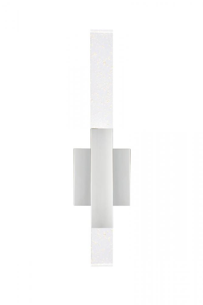 Ruelle Wall Sconce W4.72 x H18.87 x E2.36  L2*5W Chrome