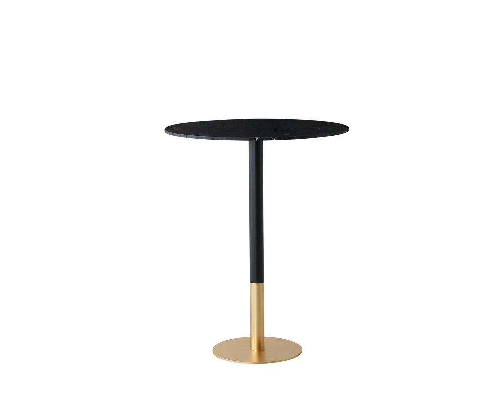 Pub Table D31.5&#34; x H39.5&#34; Black