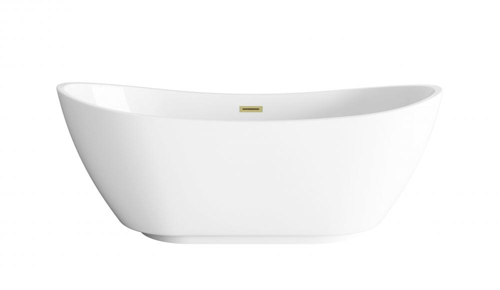 Bathtub 66.9x28.3x26 GW with BGD drain kit