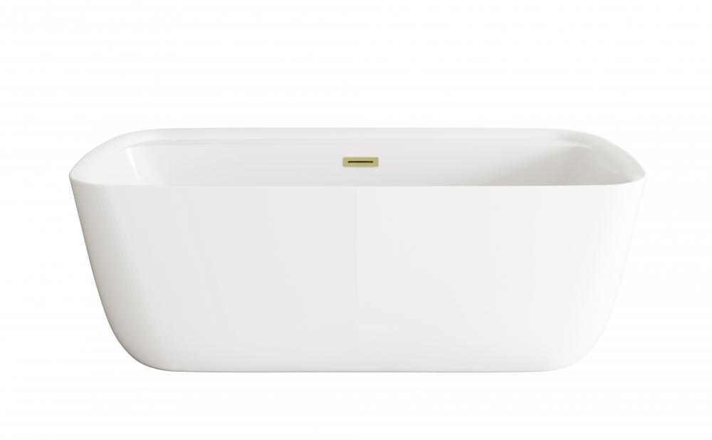 Bathtub 66.9x30.7x23.6 GW with BGD drain kit