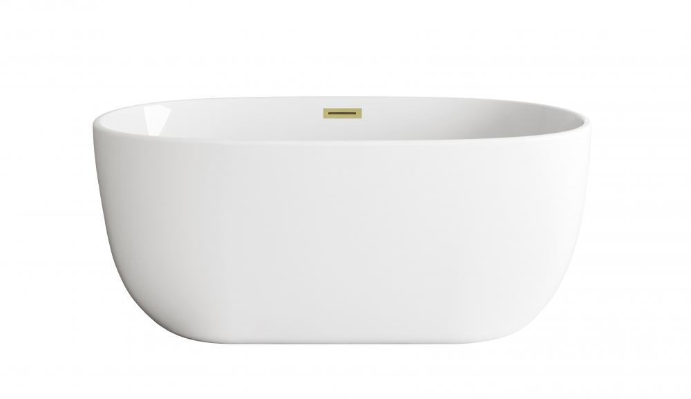 Bathtub 54&#34;29&#34;23&#34; GW with BGD drain kit