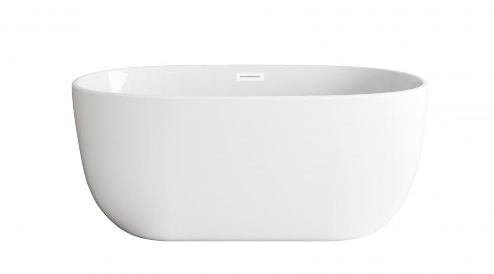 Bathtub 54&#34;29&#34;23&#34; GW with WHT drain kit