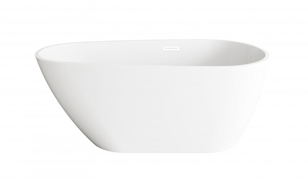 Bathtub 59.1 x 31.5 x 23 GW with WHT drain kit