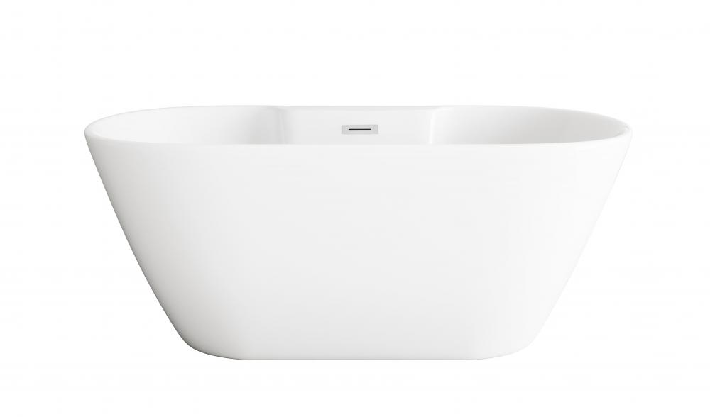 Bathtub 59.1 x 29.9 x 22.8 Glossy White