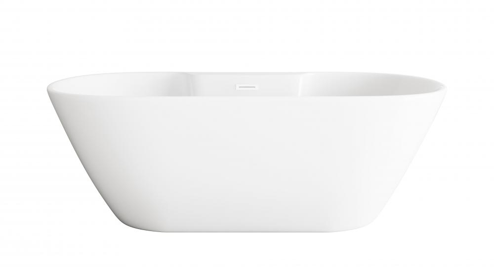 Bathtub 66.9 x 29.9 x 22.8 Glossy White