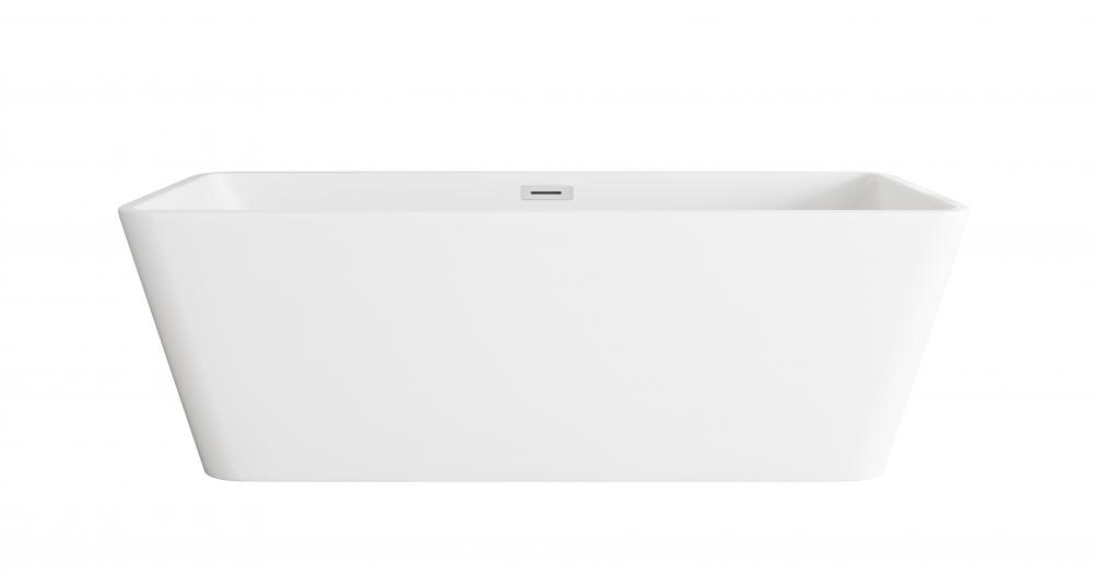 Bathtub 66.9 x 29.5 x 22.8 Glossy White