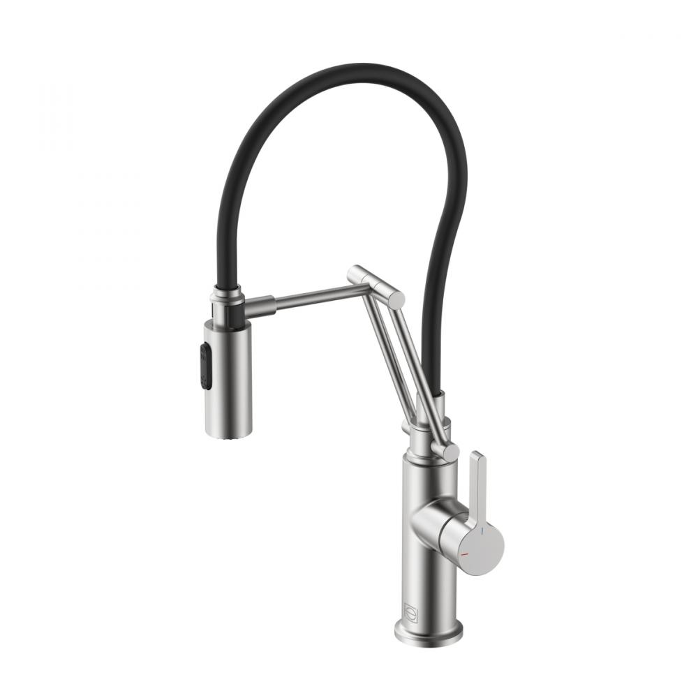 Kitchen Faucet 4 5/8&#34; ×  1‘-8&#34; ×9 1/4&#34; brushed nickel