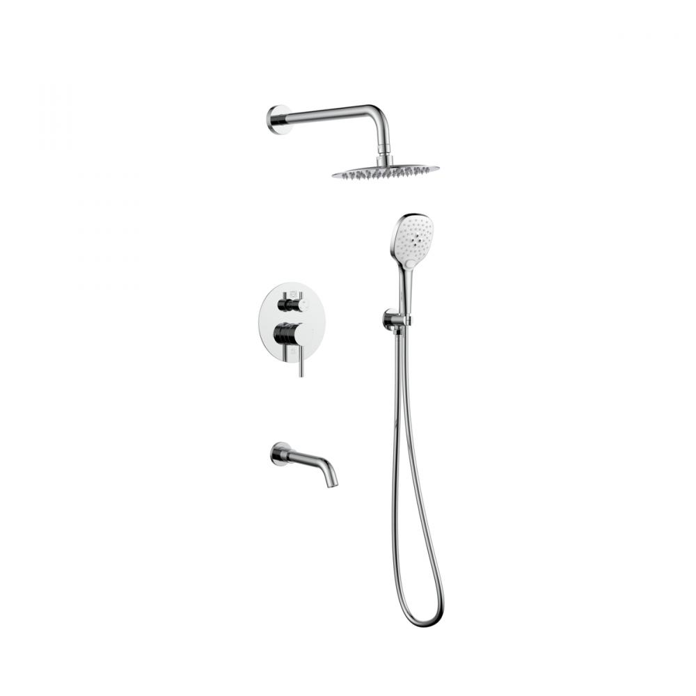 Shower Room Faucet 17-9/32&#34; × 78&#34; chrome