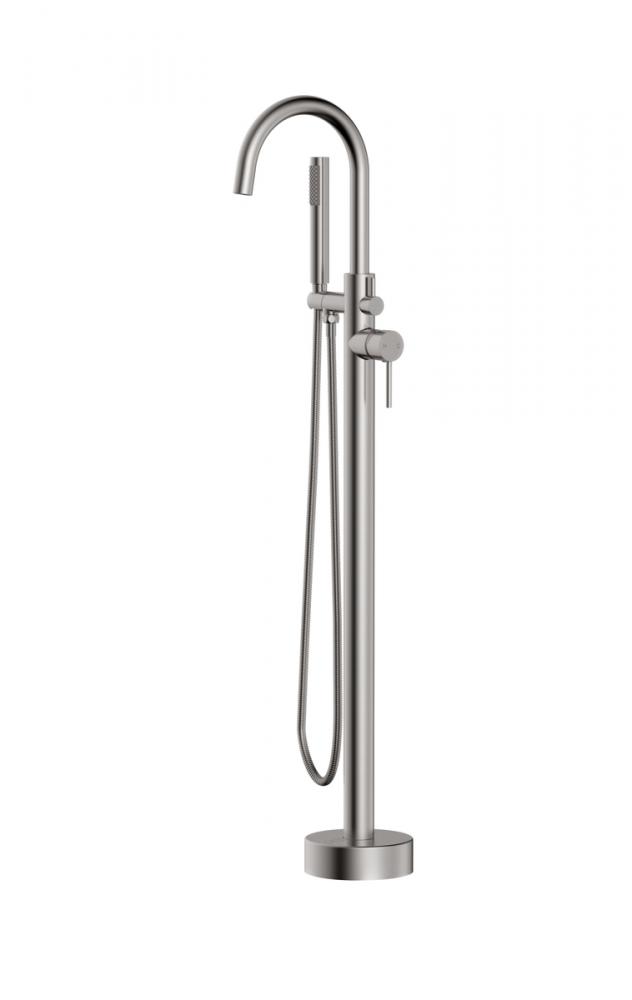 Tub Faucet 7 5/6&#34; × 3‘ 8-7/8&#34;  × 11 7/8&#34; brushed nickel