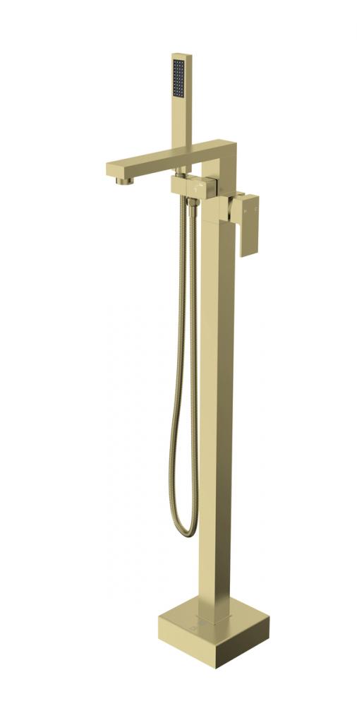 Tub Faucet 7&#34; × 3‘ 6-13/16&#34;  × 1‘ 0 5/16&#34; brushed gold