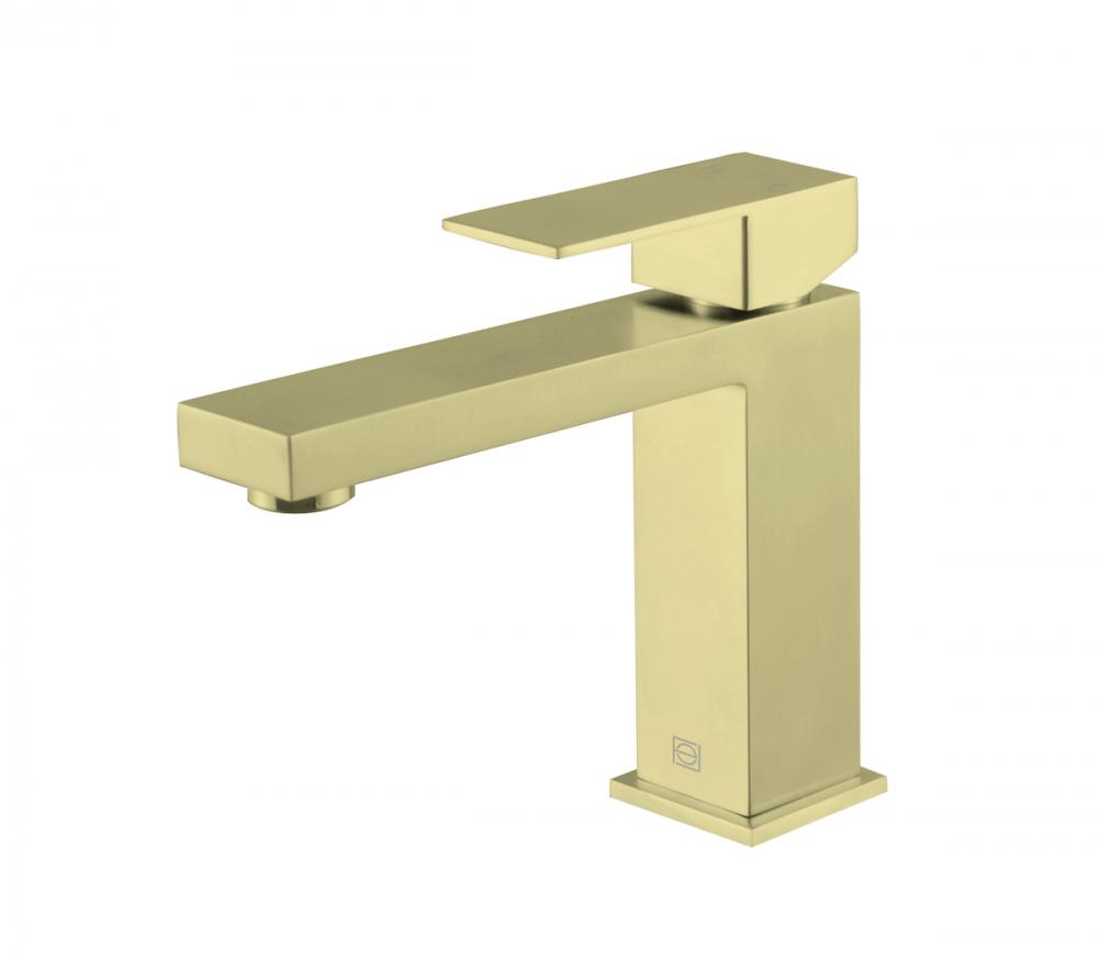 Vanity Faucet 2&#34; × 6 1/4&#34;× 7&#34; brushed gold