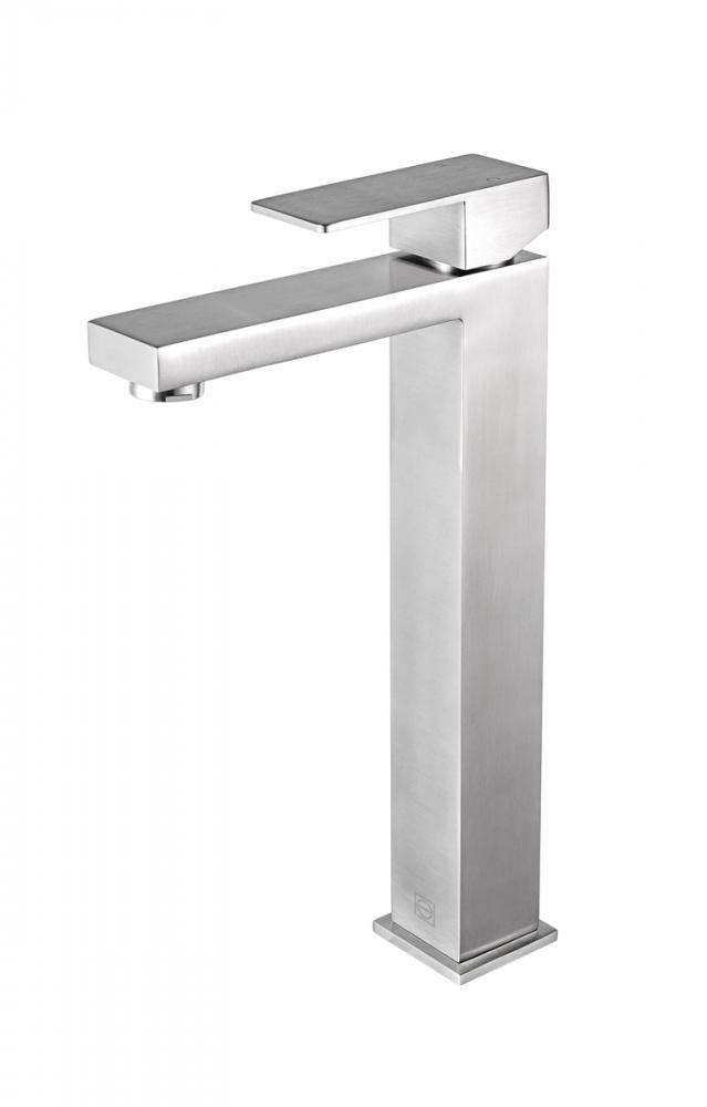 Vanity Faucet 1 31/32&#34; × 11 41/64&#34; × 7 7/8&#34; brushed nickel