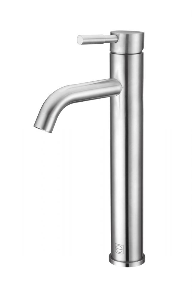Vanity Faucet 1 61/64&#34; × 11 11/16&#34; × 6 15/32&#34; brushed nickel
