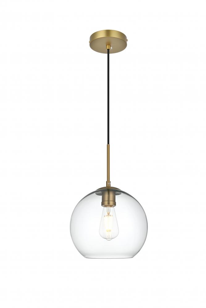 BAXTER Hang D9.8&#34;H9.9&#34;L1 Satin Gold CL