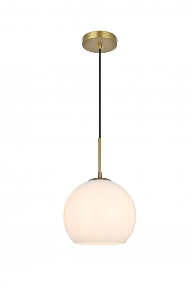 BAXTER Hang D9.8&#34;H9.9&#34;L1 Satin Gold W