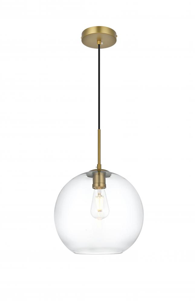 BAXTER Hang D11.8&#34;H11.8&#34;L1 Satin Gold CL