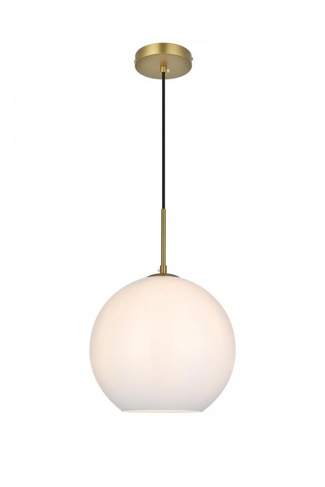 BAXTER Hang D11.8&#34;H11.8&#34;L1 Satin Gold W