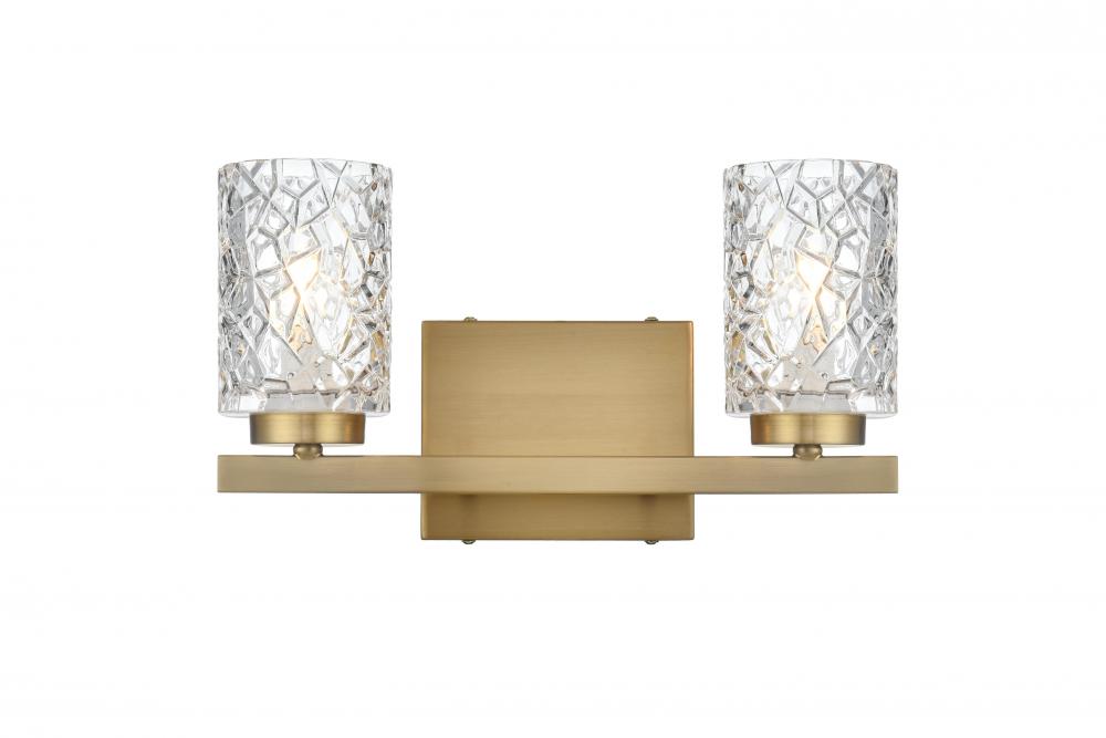 Cassie Wall sconce W14&#34;E5.2&#34;H7.7&#34; Satin Gold
