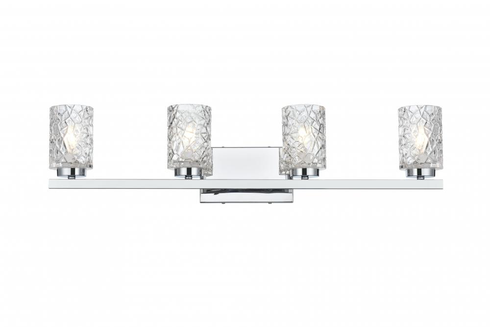 Cassie Wall sconce W31.9&#34;E5.2&#34;H7.7&#34; Chrome