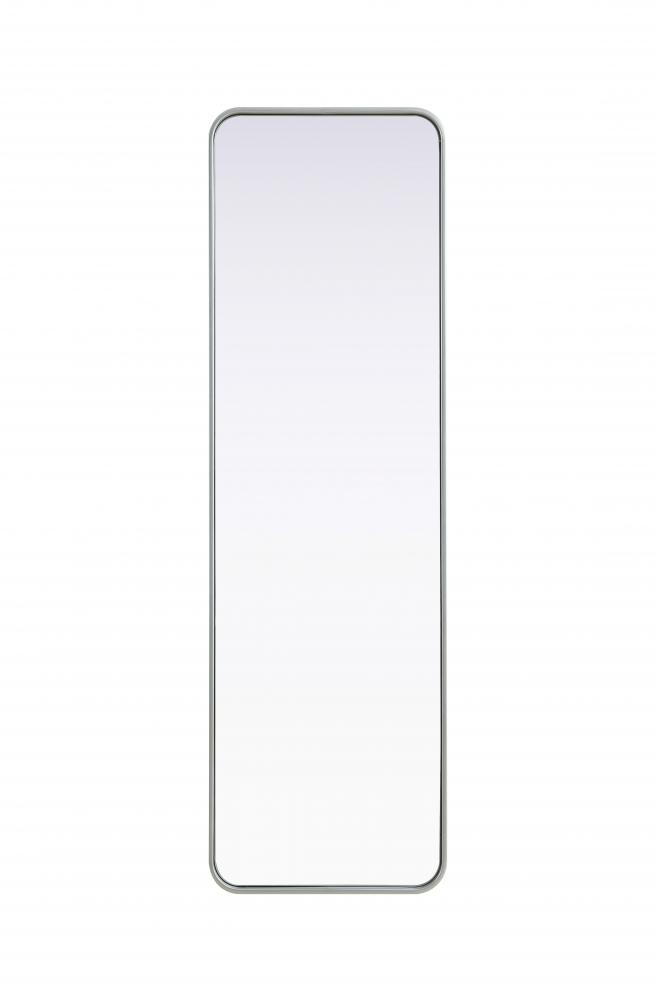 R Corner Mirror 18&#34;x60&#34;x2&#34; Silver