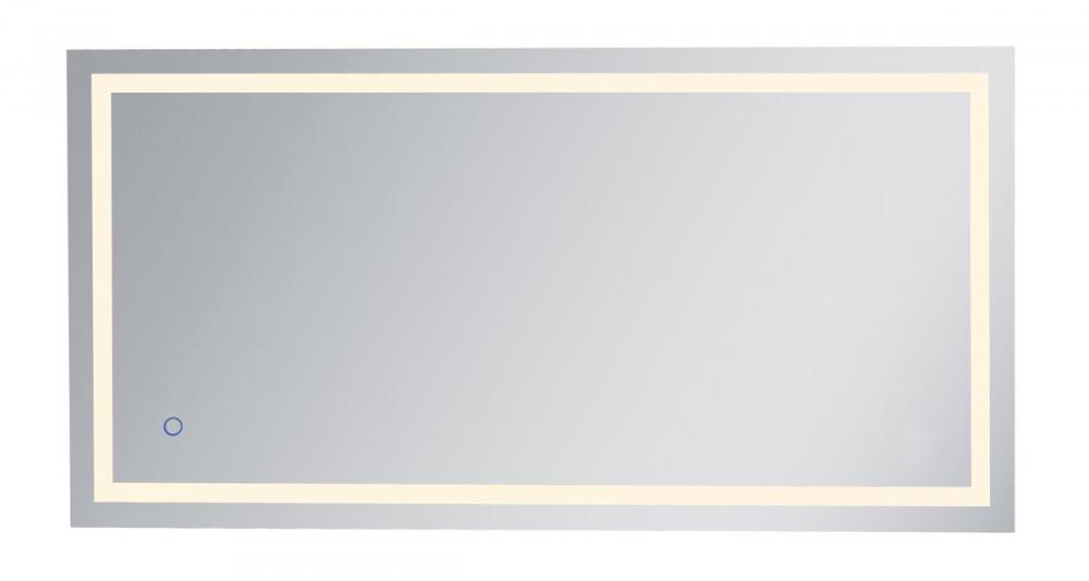 Helios 36in x 72in Hardwired LED mirror with touch sensor and color changing temperature