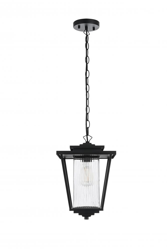 Outdoor Hanging L10&#34; H14.5&#34; E10&#34; L1 Black