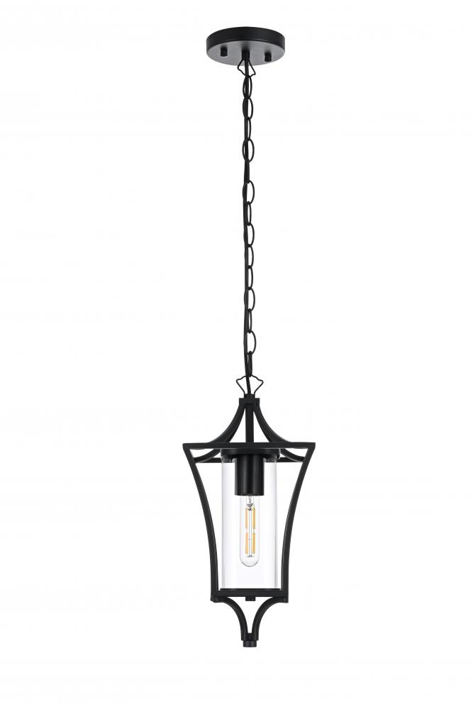 Outdoor Hanging L7&#34; W7&#34; H15&#34; L1 Black