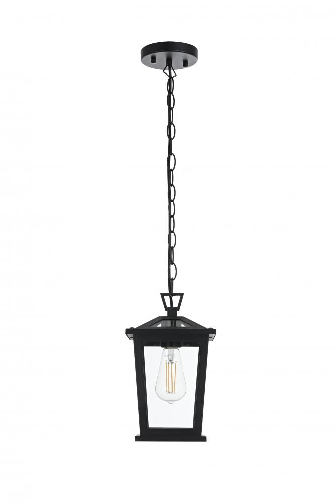 Outdoor Hanging L7&#34;  W7&#34; H12&#34; L1 Black