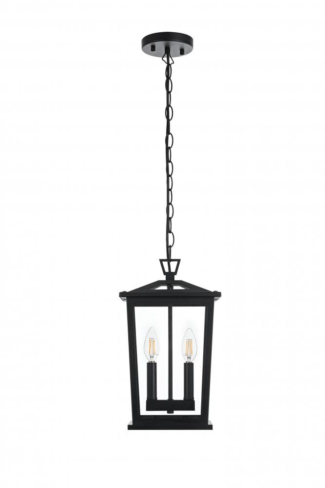 Outdoor Hanging L8.5&#34; W6&#34; H14.5&#34; L2 Black