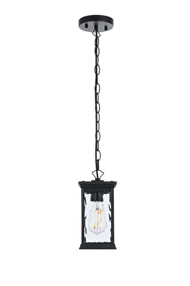 Outdoor Hanging L5&#34; W5&#34; H10.5&#34; L1 Black