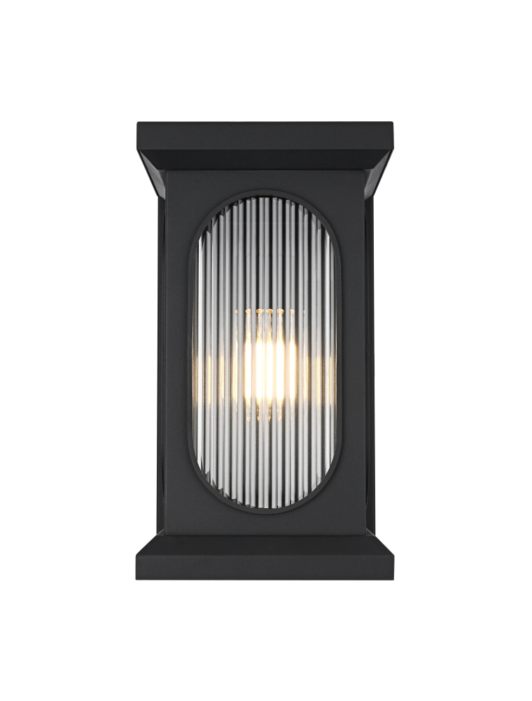 Wall Sconce W9.4&#34; E10.8&#34; H16.7&#34; Black