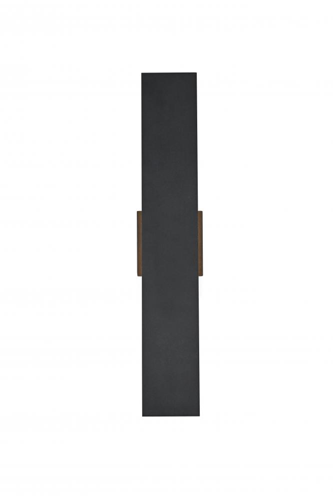 Wall Sconse W4.7&#34;D2.4&#34;H24&#34; Black