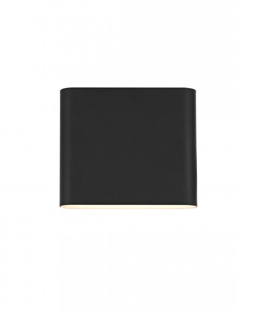 Wall Sconse W9&#34;D1.8&#34;H5.1&#34; Black