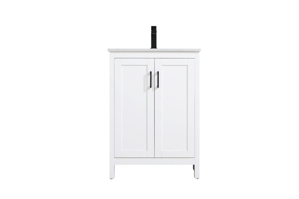 Vanity Cabinet 2Dr W24&#39;&#39;xD19&#39;&#39;xH34&#34; WH