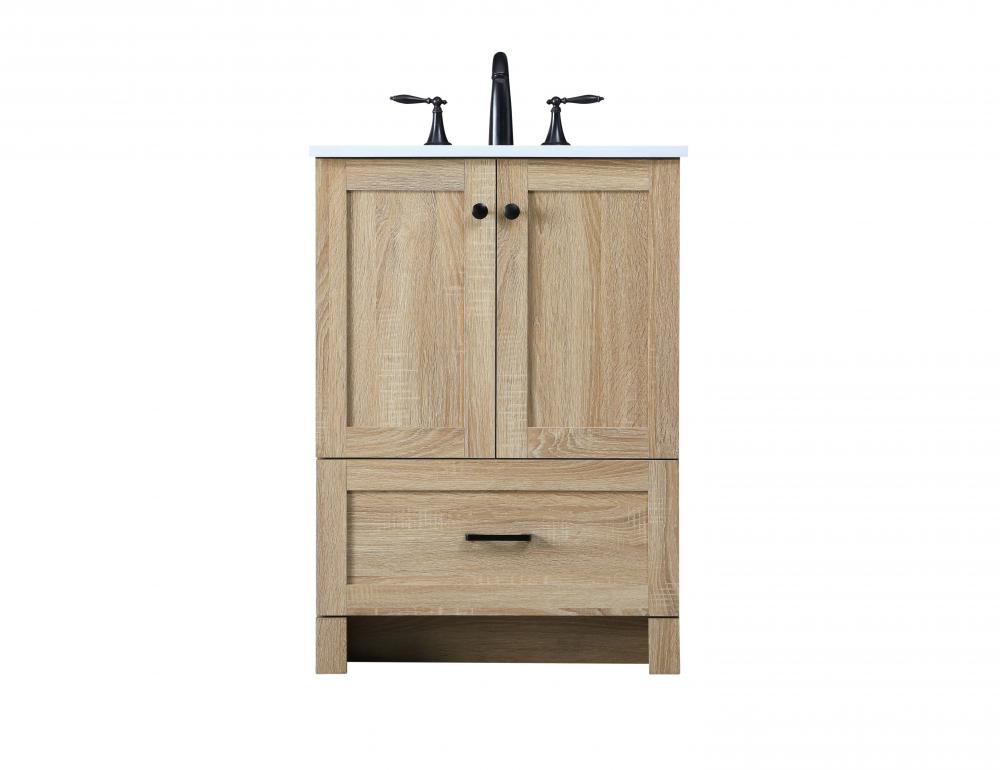 Vanity Cabinet 24&#34;x19&#34;x34&#34; VW Mango Wood