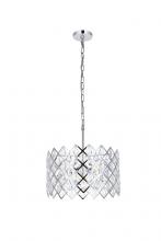 Elegant 1111D16C - Lyla 16 inch pendant in chrome