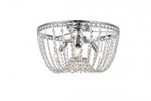 Elegant 1112F16C - Kylie 16 inch flush mount in chrome