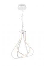 Elegant 5105D18WH - Dahlia LED HANG D18"H20"34W WH