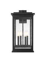 Elegant OD350W22BK - Wall sconce W11" E12" H22" L4 Black (1Box)