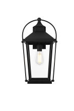 Elegant OD605W20BK - Luz 20 inch Outdoor Wall sconce in Black
