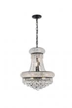 Elegant V1800D16BK/RC - Primo 16 inch black pendant