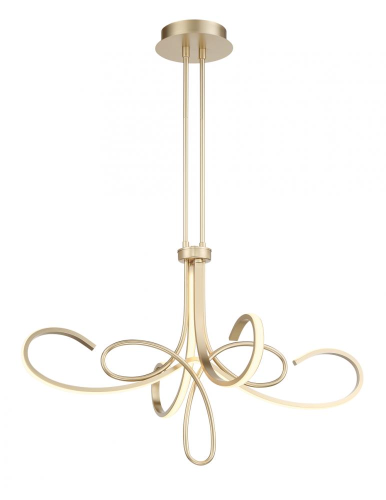 Astor - 32&#34; LED Chandelier, a Robin Baron Design