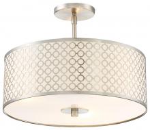 Minka George Kovacs P1267-084 - DOTS - 3 LIGHT SEMI FLUSH